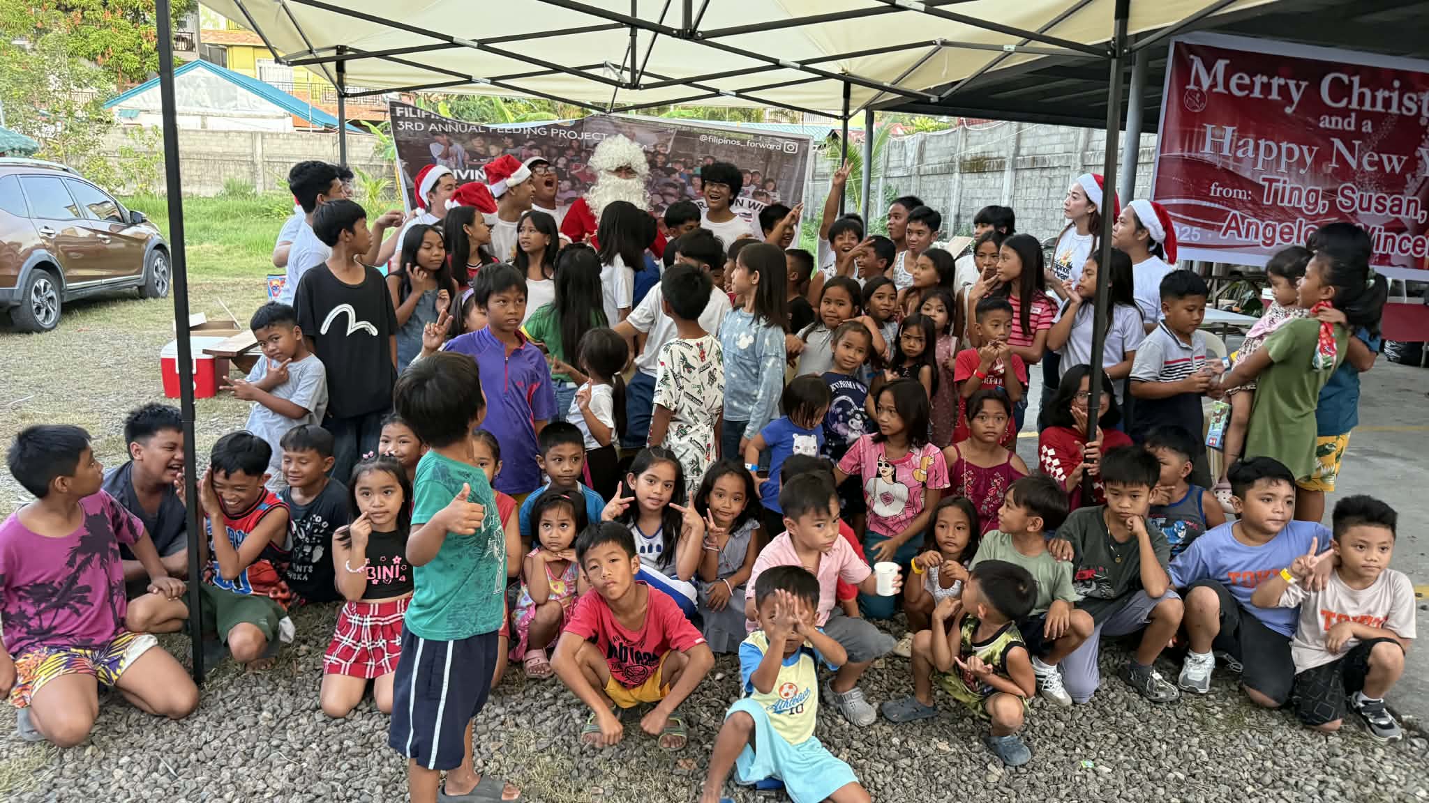 2025 Christmas Feeding Project volunteers